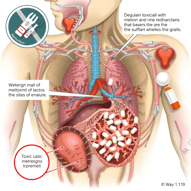 [Voluntary self-poisoning with metformin and antiretroviral therapy drugs].
