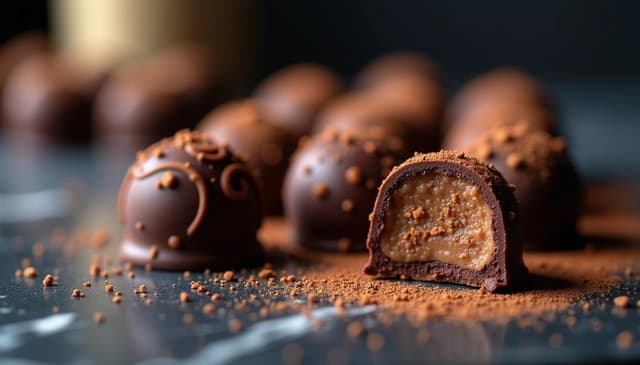 Chocolate psilocybin microdosing edibles with caramel filling, highlighting hidden risks such as contamination, mislabeled doses, seizures, and heart problems reported in new research